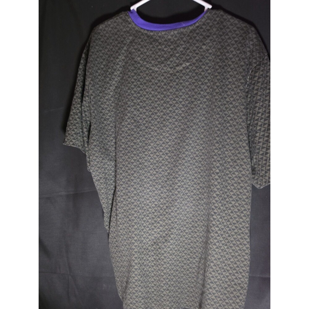 Marvel Black Panther Wakanda Forever Men's XL Gray Purple Graphic T-Shirt - Picture 2 of 3